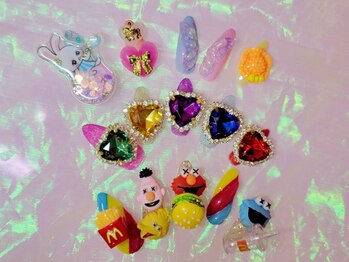 ジュエル ラ メール(Jewel la mer)/POP☆派手ネイル