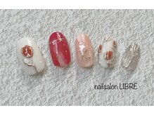 リーブル(LIBRE)/お花ネイル