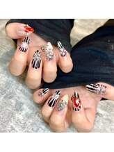 ダリア(Dahlia)/ピアスネイル