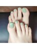 【学割U24_FOOT／初回オフ無料】うる艶ワンカラー