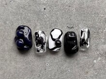 クロ(CULO)/モノトーン×クリア