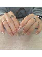 レヴィアネイル(REVIA nail)/マグネット、シェルフレンチ