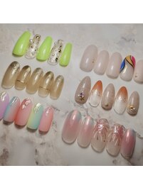 月企画デザインネイル¥7590～
