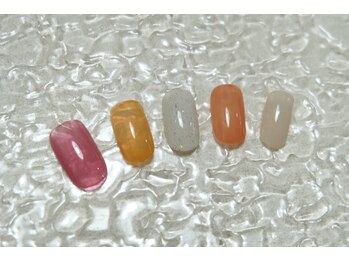 【定額シンプルコース】春ネイル