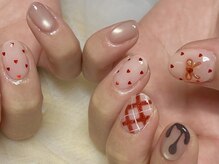ネイルユー(nail.u)/バレンタインネイル