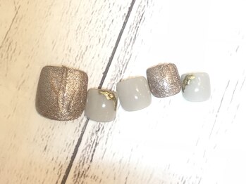 水滴ニュアンスネイル