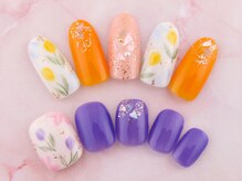 リアン(lien)/ハンド＆フットお揃いネイル