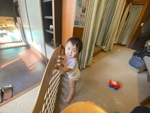 子育てママの整体サロン/施術中のお子様の様子