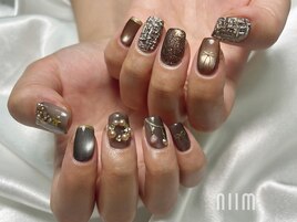 クリスマスネイル