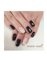 モコネイル(moco nail)/☆ワンカラー2本アート☆