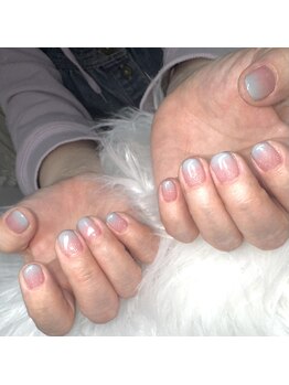 ステラネイル(Stela Nail)/グレー×ベイビーブーマー