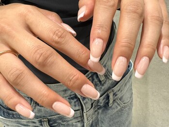 自爪風フレンチネイル