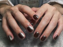 オムネイル 渋谷(HOMME NAIL)/マグネットネイル ¥6.600