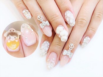 ネイルコレクション ピンク(Nail Collection Pink)/推しキャラネイル：キルティング