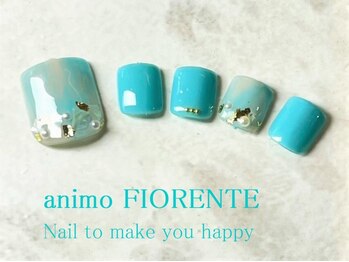 アニモ フィオレンテ せんげん台西口店(animo FIORENTE)/【定額フットネイル】¥8500