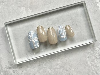 ローズデール アベイユ(ROSEDALE Abeille)/ペイズリー×ミラーライン