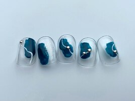 Aコース4400円 カジュアルネイル