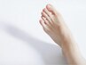 フット・基本のネイルケア【pedicure】/¥5500