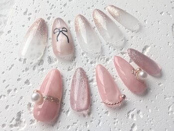 ジュネルの写真/お爪を優しく扱うサロンです♪デザイン/予算もしっかり相談で初めてでも安心★ワンカラー¥4800が人気♪