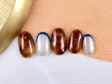 ショコ アンド ラム(Syoko&Lum)/★鼈甲モードネイル★