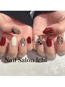 イチ 富山駅店(Ichi)/アニマル柄ネイル