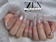 ゼン ネイル デザイン 池袋(ZEN NAIL DESIGN)/* 長 さだしやり放題×つけ放題