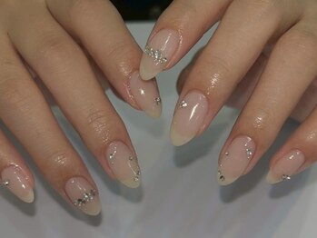 アイネイルズ 大宮店(I nails)/キラキラシンプル