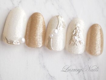 ラグジュアリーネイルズ アカバネ(Luxury Nails Akabane)/Xmas*デコレーション