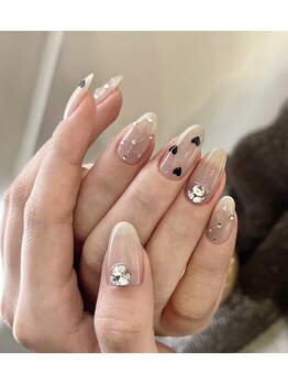 バイムーンサロン(By Moon Salon)/ハートネイル