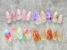 【HAND】毎月デザイン更新★マンスリートレンド（ドライケア込み）7000円