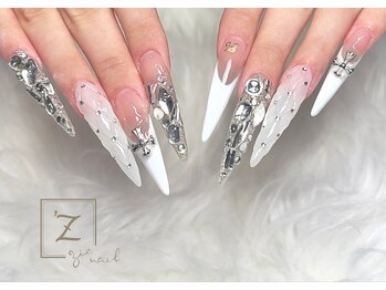 ネイル ジーズ(nail ziez)の写真/【業界トップクラスの技術♪】ロング,ショート,デザインスカルプもお任せ♪周りに差をつけるワザ有ネイル◎