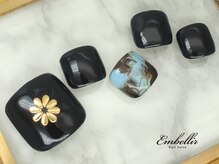 アンベリール 横浜店(Embellir)/(632)マーブルFootネイル