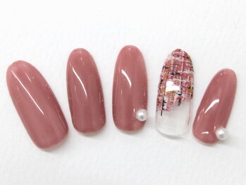 ネイルサロンセレーネ(Selene)/ツイードネイル