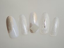 フェリーチェ(nail salon＆school felice)/P￥8690　天然石ネイル