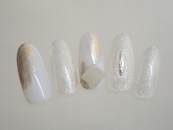フェリーチェ(nail salon&school felice)/P¥8690 天然石ネイル