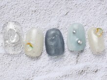 アイ ネイルズ 天神店(I nails)/個性派サマー¥7700