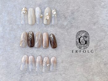 ネイルサロン エアフォルク 銀座(Erfolg)の写真/【3ヶ月限定！定額メニュー登場★】お気に入りの指先を叶えるデザイン多数＆パラジェル使用で美爪育成も◎