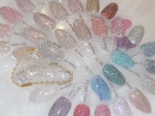 ユーミー(u/me)/フラッシュラメカラーサンプル例