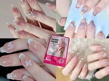 ハナアイサロン 新大久保2号店(hanaai salon)の雰囲気（全メニューハンドマスク付き★ケアしならがネイルが楽しめます♪）