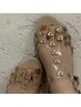 【foot nail】”9月限定”　秋色フットワンカラー　￥6600→￥5500