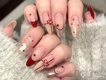 リスネイルズサロン 代々木(Risu Nails Salon)の写真/【代々木駅から2分】シンプルながら美しく可愛いデザインであなたに合った手元を演出☆