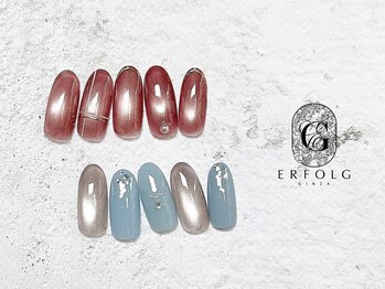 エアフォルク 銀座(ERFOLG)/チェック×キラキラ