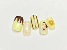 ユノ フィオーレ(Juno fiore)/チョコバナナネイル