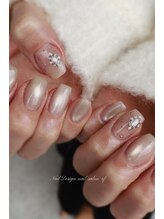エフネイル(ef nail)/手描きが可愛い(*^^*)