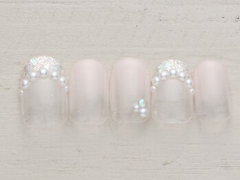 ノーネイル 蒲田(NO NAIL KAMATA)/ブライダルフレンチ ¥4990