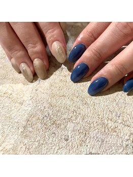 プライベートネイルサロン キャンバス(CANVAS)/スカルプ　アシメネイル