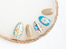 ネイルケイ(Nail_K)/手描きモロッカンネイル