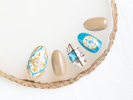 手描きモロッカンネイル