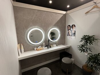 ハーレ(HA-RE)/施術後のお化粧直しもOKです