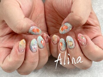 エリナネイルサロン池袋(Alina Nail Salon)/縁日ネイル